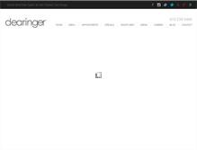 Tablet Screenshot of dearinger.com